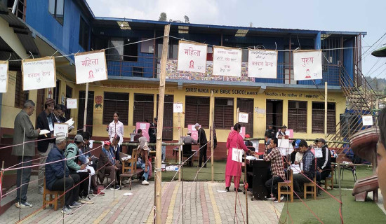 काभ्रेपलाञ्चोकमा ६० प्रतिशत मत खस्यो