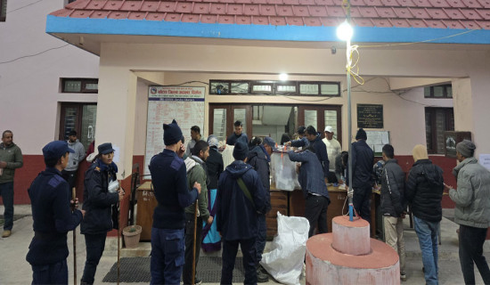 मतदान कार्य सफलतापूर्वक सम्पन्न भएकोमा गृहमन्त्रीद्वारा धन्यवाद ज्ञापन