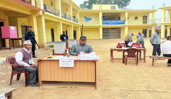मतदान कार्य सफलतापूर्वक सम्पन्न भएकोमा गृहमन्त्रीद्वारा धन्यवाद ज्ञापन