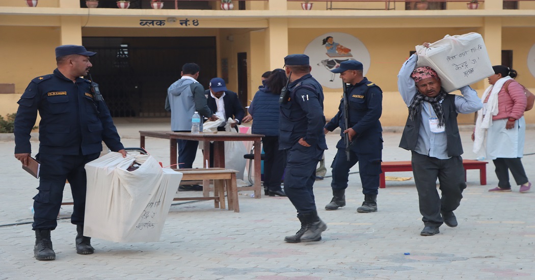 मतपेटिका सङ्कलन जारी, सल्यानमा भोलिदेखि मतगणना हुने