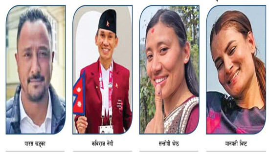 मतदानमा खेलकर्मीको सक्रिय सहभागिता