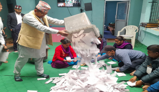 अछाम क्षेत्र नं. २ मतगणना सुरु