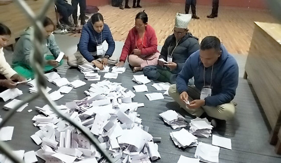 रुकुमपूर्वको मतगणना :भूमेको सकियो, प्रचण्डको फराकिलो अग्रता