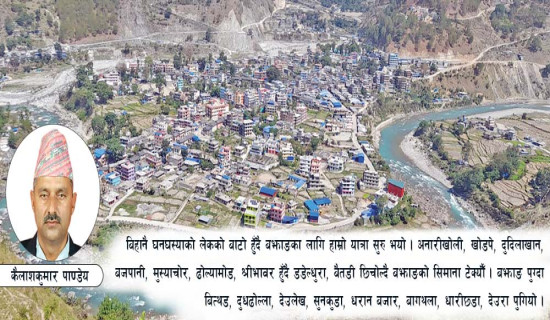 सेती नदीको छाल चैनपुरको बजार