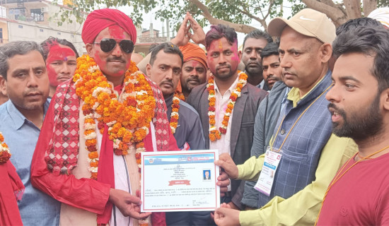 महोत्तर–१ मा रास्वपाका महतो निर्वाचित