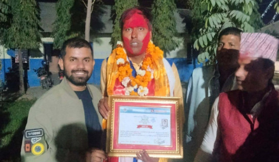 धनुषा–४ मा रास्वपाका महतो विजयी