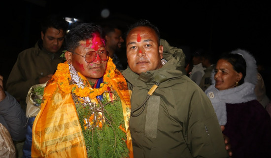 पाँचथरबाट कांग्रेसका नरेन्द्रकुमार केरुङ निर्वाचित