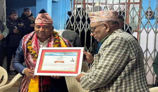 पाल्पा २ मा रास्वपाका थापा विजयी