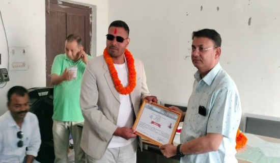 सिराहा ३ मा रास्वपाका शम्भुकुमार यादव विजयी