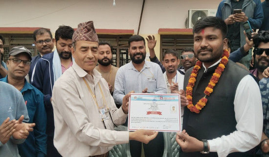 सिराहा–१ मा रास्वपाका बब्लु गुप्ता फराकिलो मतले विजयी