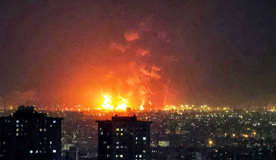 तेहरान र अल्बोर्जमा अमेरिका-इजरायलको आक्रमण, ४ जनाको मृत्यु