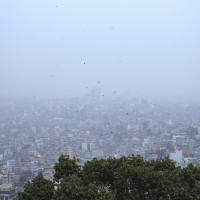 काठमाडौँमा बढ्यो वायु प्रदूषण  (फोटो फिचर)