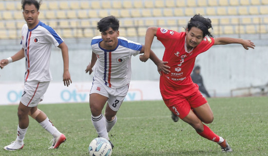 राष्ट्रिय लिग : फ्रेन्ड्सले श्री भगवतीलाई हरायो