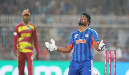 टी–२० विश्वकप : वेस्ट इन्डिजलाई हराउँदै भारत सेमिफाइनलमा