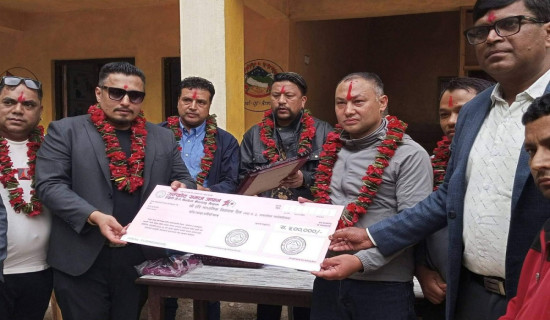 ताराखोलाका पाँच विद्यालयमा २५ लाखको अक्षयकोष स्थापना