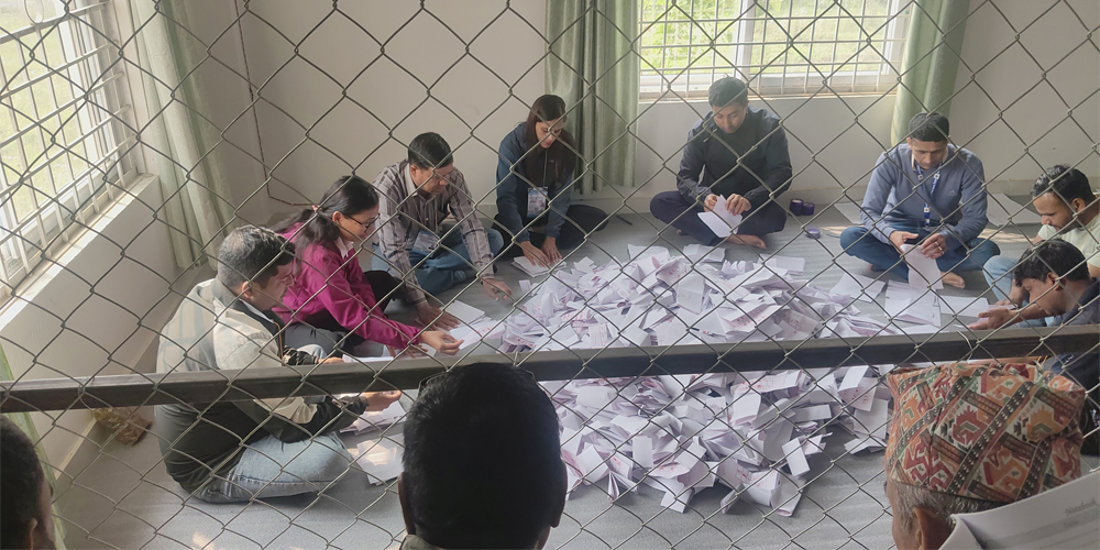 नवलपरासीमा ५ प्रतिशत बढी मत बदर