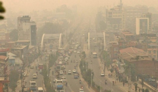 वायु प्रदूषणबाट सावधानी अपनाउन प्रहरीको सार्वजनिक अनुरोध