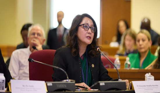 नेपालले कम समयमा लैङ्गिक समानता प्रवर्द्धनमा महत्वपूर्ण उपलब्धि हासिल गरेको छ : मन्त्री श्रेष्ठ