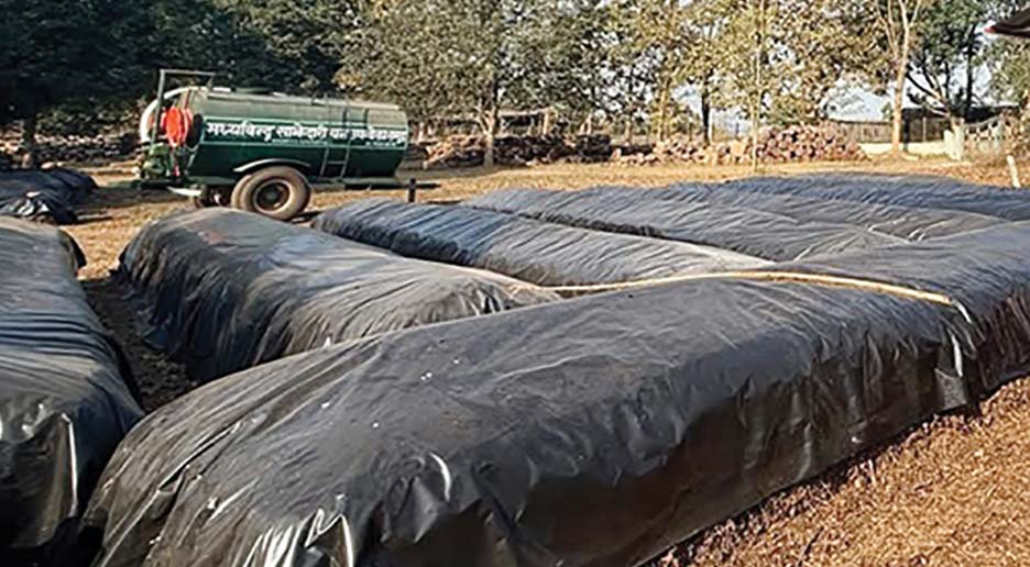 जैविक मल उत्पादन सुरु