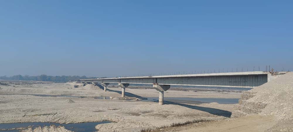 कर्णाली पुल निर्माण अन्तिम चरणमा