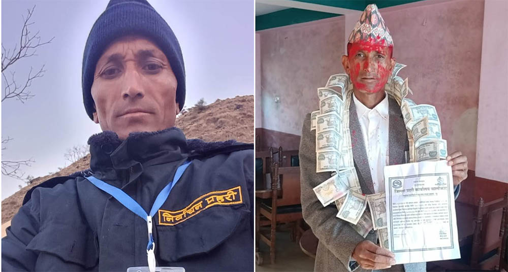 ५३ वर्षीय गोविन्द : नाै वटानिर्वाचनमा म्यादी प्रहरी