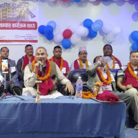 पूर्वप्रधानमन्त्री ओलीलाई परेको पितृशोकप्रति सभापति थापाद्वारा दुःख व्यक्त