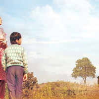 बोरिङकै कारण भासियो जमिन