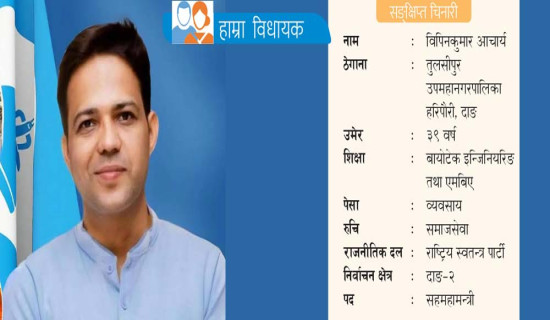 ‘मतदाताको विश्वास कामबाट प्रमाणित गर्छु’