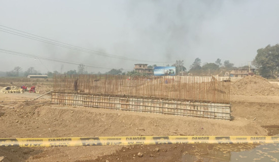 सेवारखोला पुलको ५० प्रतिशत भौतिक प्रगति