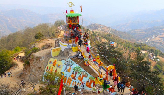 सीताराम मन्दिरमा बर्सेनी राष्ट्रकल्याण महायज्ञ