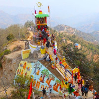 आँधीखोला किनारमा तर्बुजा खेती