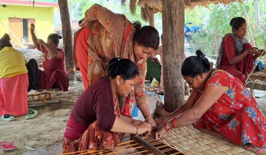 स्वरोजगारका लागि सीपमूलक तालिम सञ्चालन