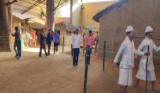 थारू सांस्कृतिक संग्रहालयमा आन्तरिक पर्यटकको चहलपहल बढ्दो