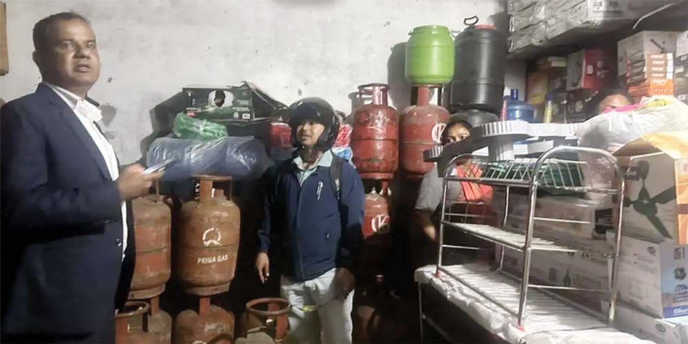 कारणबिनै ग्यास अभाव