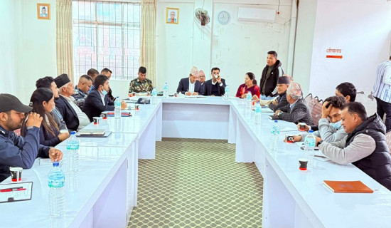 बागलुङमा दैनिक उपभोग्य वस्तुको अभाव हुन नदिने निर्णय