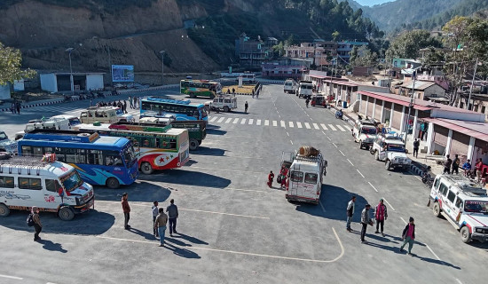 बसपार्कबाट गाडी सञ्चालन नगरे २५ सयसम्म जरिवाना