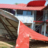 माउन्ट फुजीको ढुङ्गामा मिठो परिकार