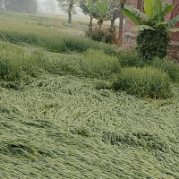 हिमपहिरोले बनाएको पोखरी