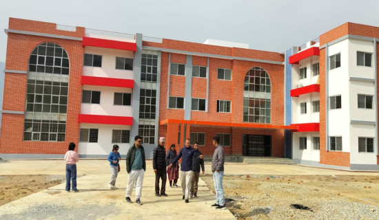 नौ करोड दुई लाखमा बन्यो फलेवास नगरपालिकाको भवन