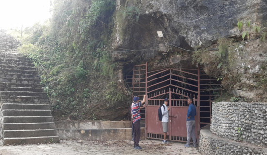पर्यटकीय गन्तव्यका रूपमा विकास हुँदै ‘सुन गुफा’