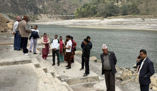 रिडीमा व्यवस्थित घाट निर्माण हुने