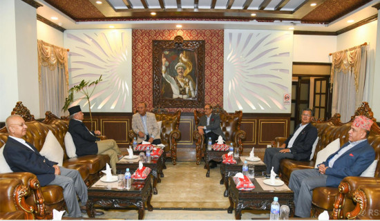 प्रधानसेनापति सिग्देलद्वारा समसामयिक परिस्थितिबारे छलफल