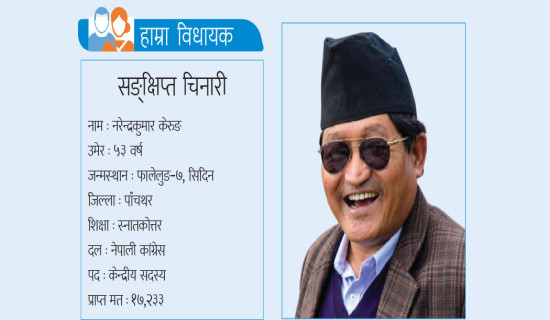 ‘नागरिकको सेवक भएर सदन छिर्दै छु’