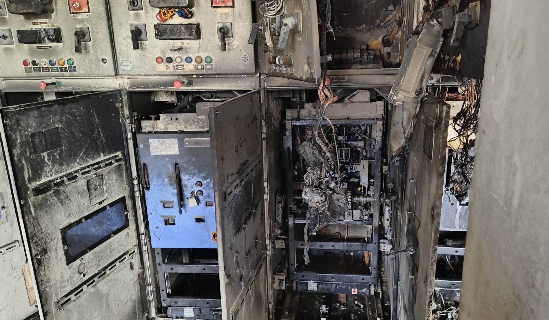 लमही सबस्टेशनमा आगलागी, विद्युत सेवा अवरुद्ध