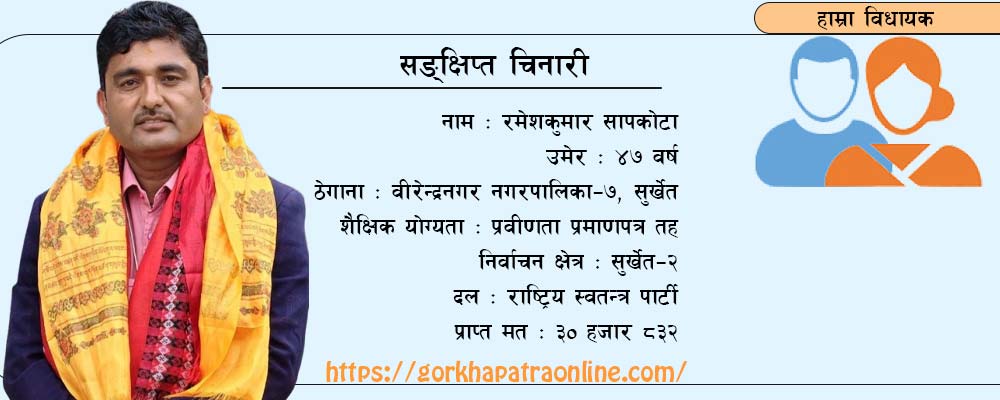 पश्चिम सुर्खेतलाई पूर्वाधार सम्पन्न बनाउने लक्ष्य