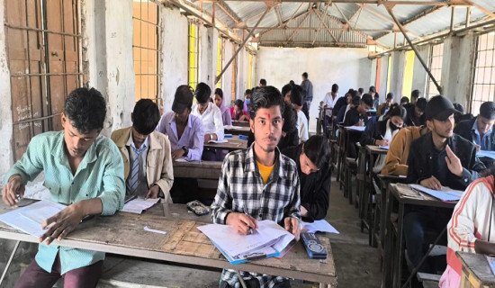 सप्तरीबाट नौ हजारभन्दा बढी विद्यार्थी एसइईमा सहभागी हुँदै