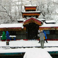 ढोरपाटन क्षेत्रमा हिमपात