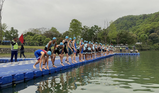 एसिया कप ट्रायथलनमा जापानीको वर्चश्व