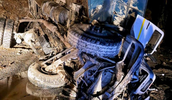 टिप्पर दुर्घटना : मृत्यु हुनेको सङ्ख्या चार पुग्यो