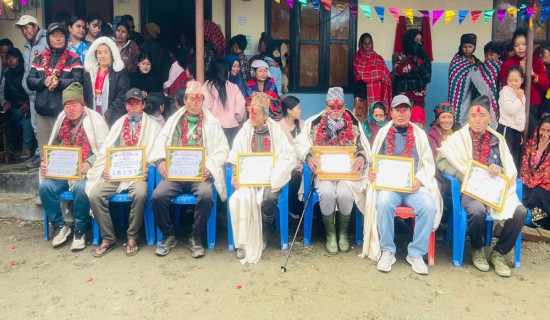 मुदीमा वडा कार्यालय र स्वास्थ्यचौकीको भवन निर्माण